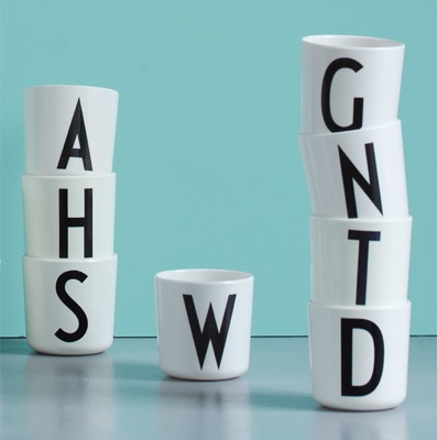 Children’s Alphabet Melamine Cup (A–Z) — Design Letters