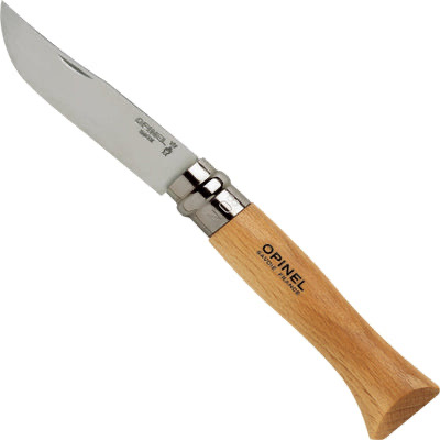 No.08 Stainless Steel Folding Knife — Opinel
